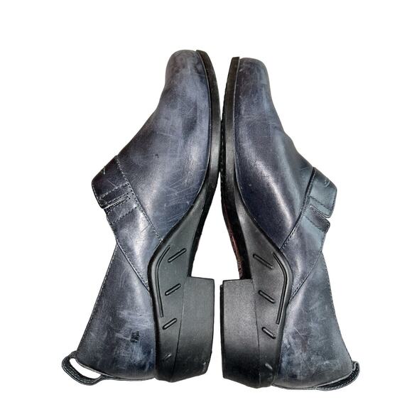 Ariat Women's Navy‎ Leather Paddock Slip-Resistant Clogs Comfort Shoe Sz 9.5 - Picture 5 of 11